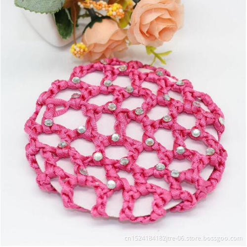 Wholesale cheap ballet dance hair bun net, hair net for bun